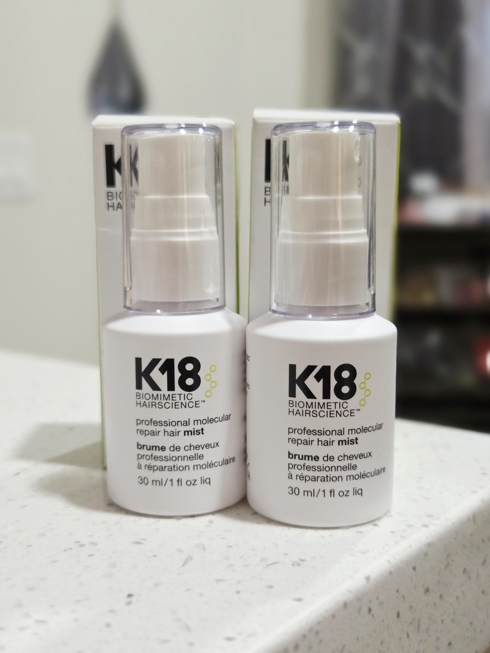 K18 Professional Molecular Repair Hair Mist – X2